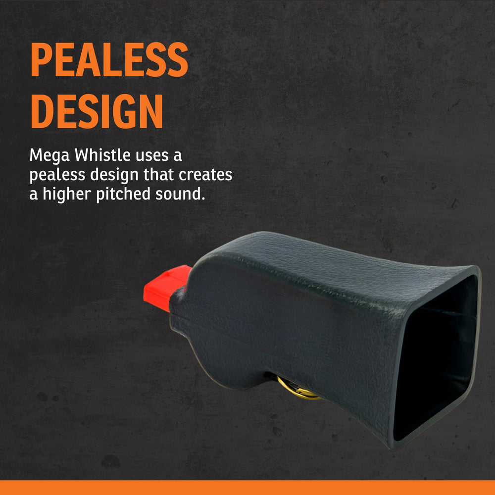 SportDOG Roy Gonia Mega Whistle utilisé lors d'une chasse pour une portée accrue