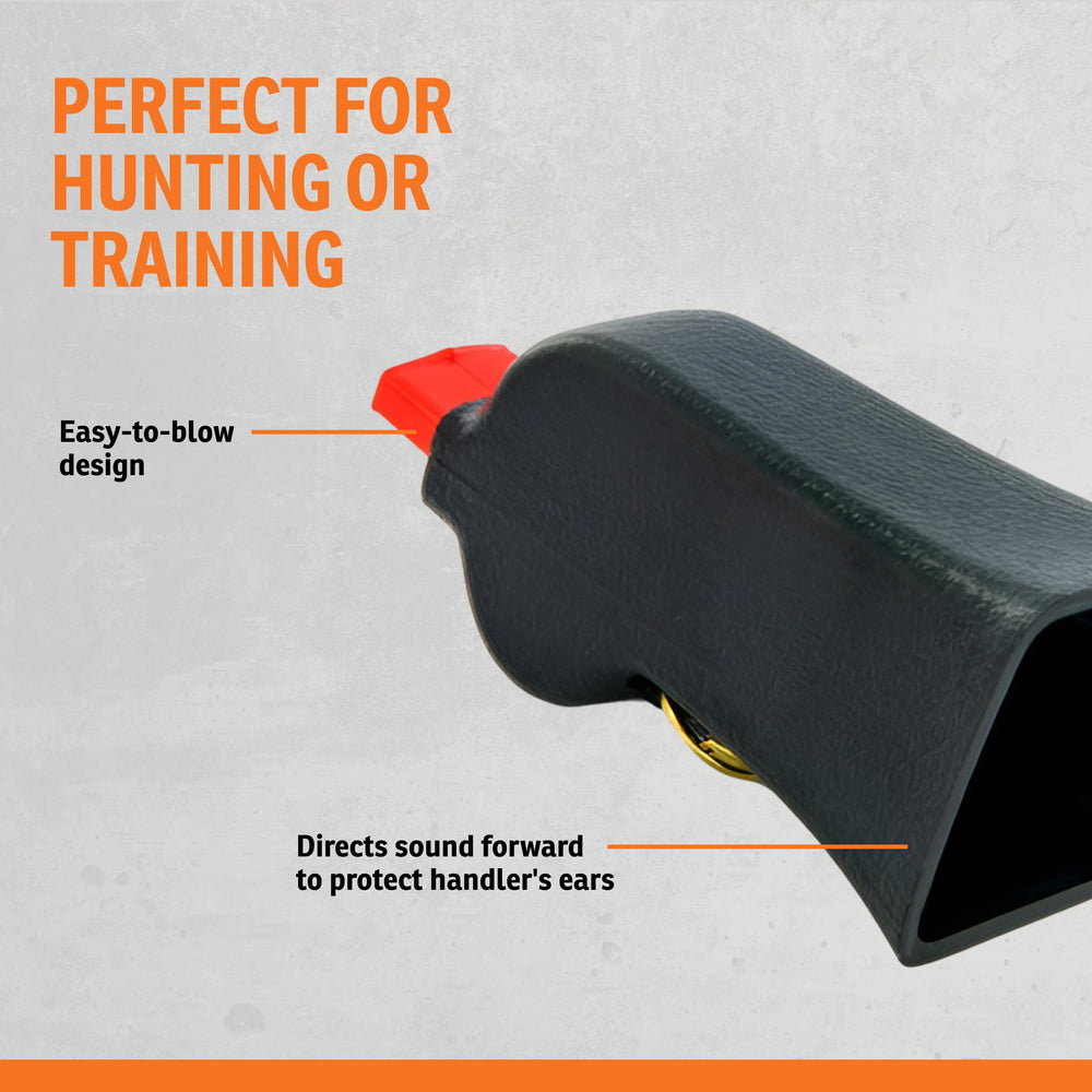 SportDOG Roy Gonia Mega Whistle matériau robuste et finition résistante aux intempéries