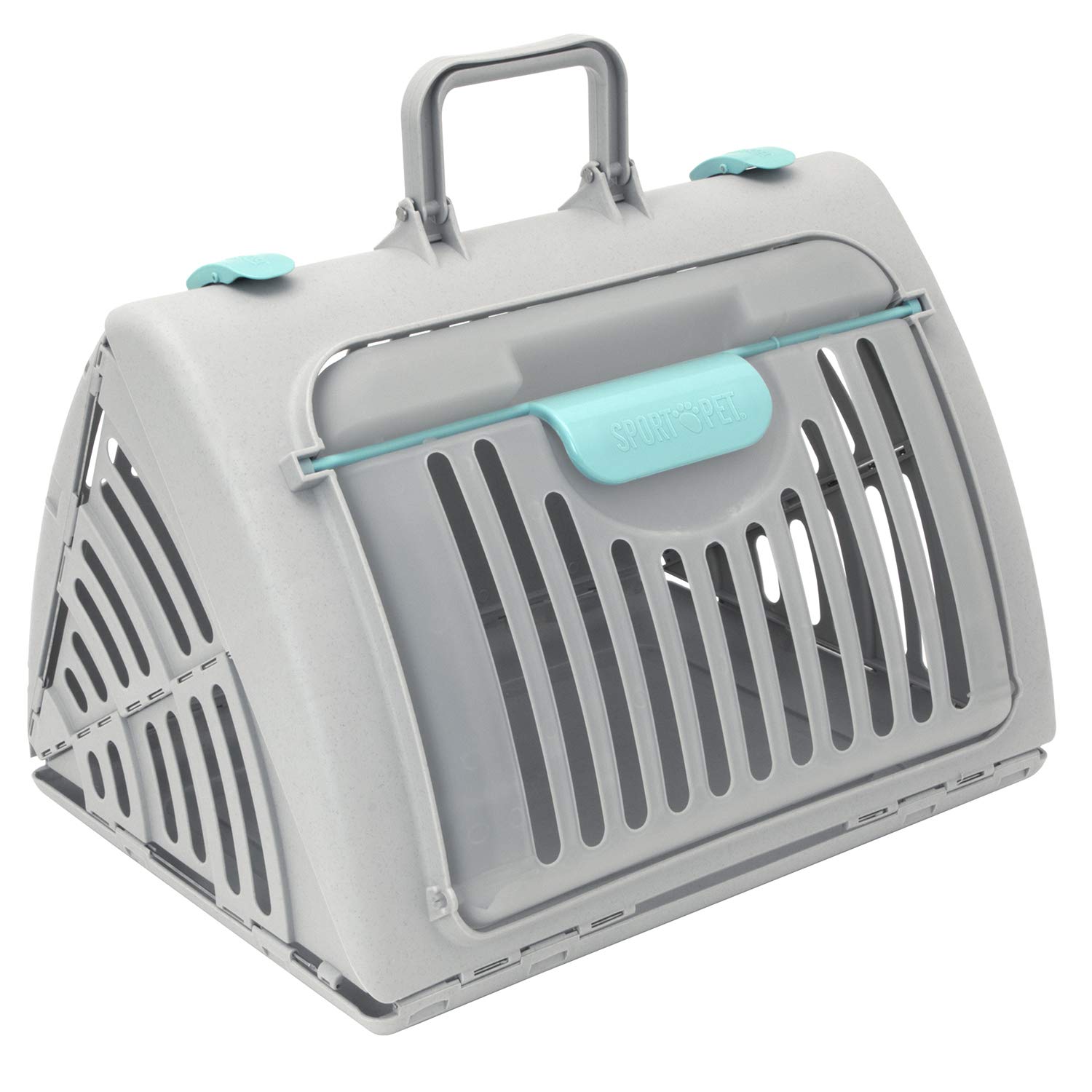SportPet Designs face avant avec porte fermée pour sécurité et visibilité