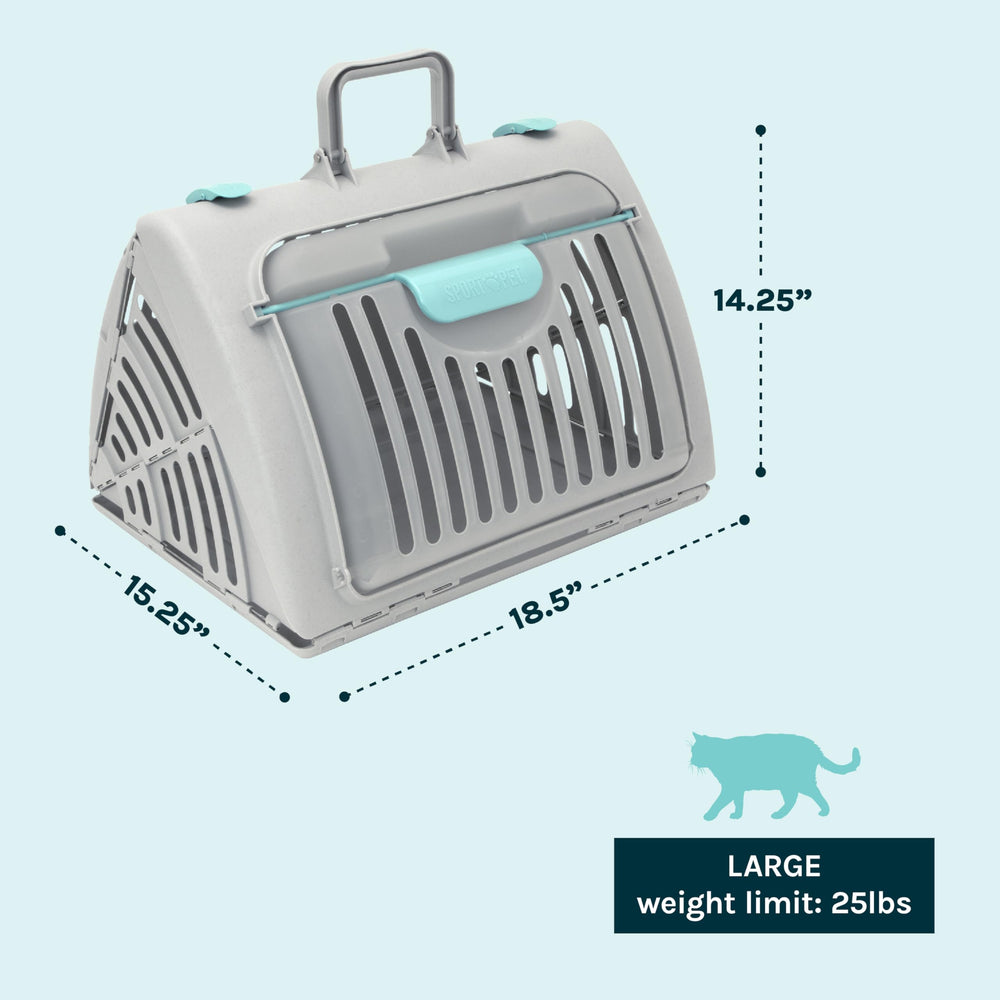 SportPet Designs lit amovible doux et lavable offrant confort pendant le voyage