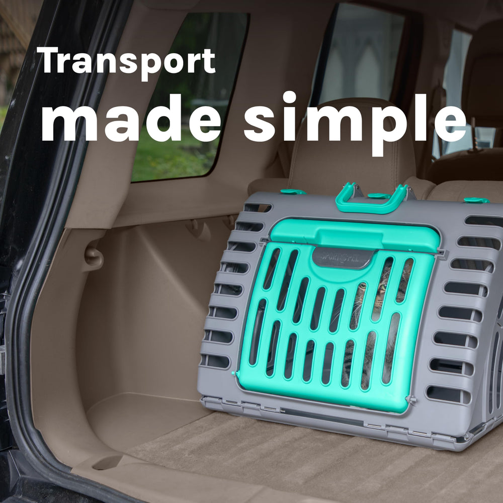 SportPet étiquette des dimensions et capacité jusqu'à 35lbs