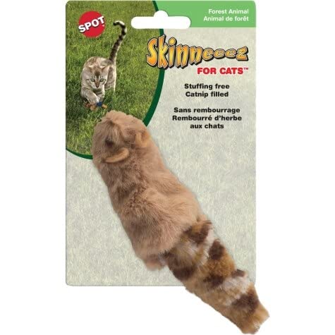 SPOT étiquette montrant le catnip intégré pour attirer le chat