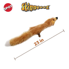SPOT renard profil montrant texture peluche résistante au jeu