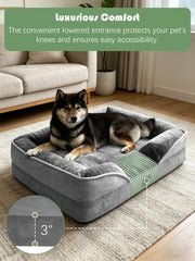 Spotted Play zoom sur le bolster rembourré pour appui tête et sécurité