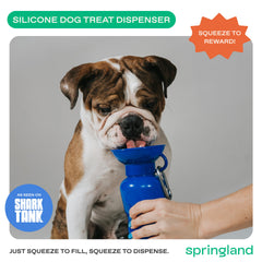 Springland affiche la gamelle intégrée ouverte pour un accès hygiénique à l'eau