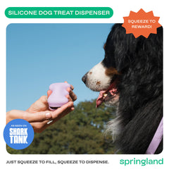 Springland gros plan silicone lilas, matériau sûr et facile à nettoyer