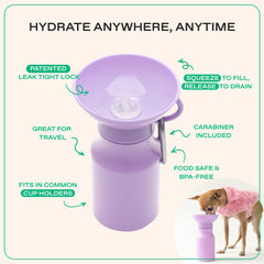 Springland Pets détail de la valve anti-fuite, transport sûr