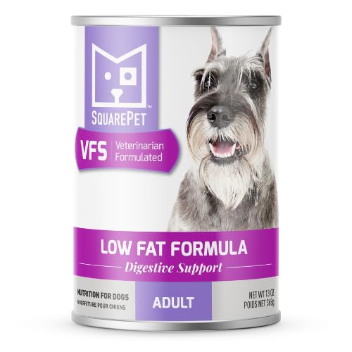 SquarePet boîte avant montrant étiquette, favorise digestion et appétence