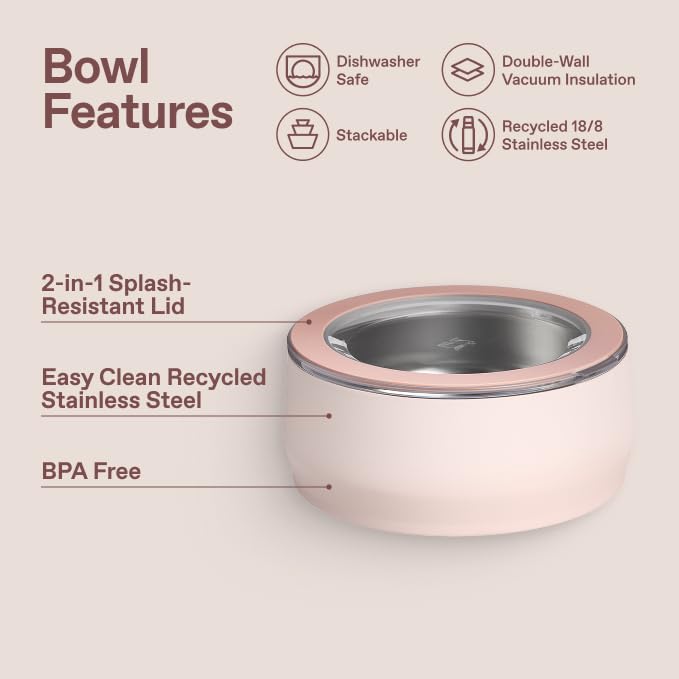 STANLEY bol en usage avec chien facilitant l’alimentation