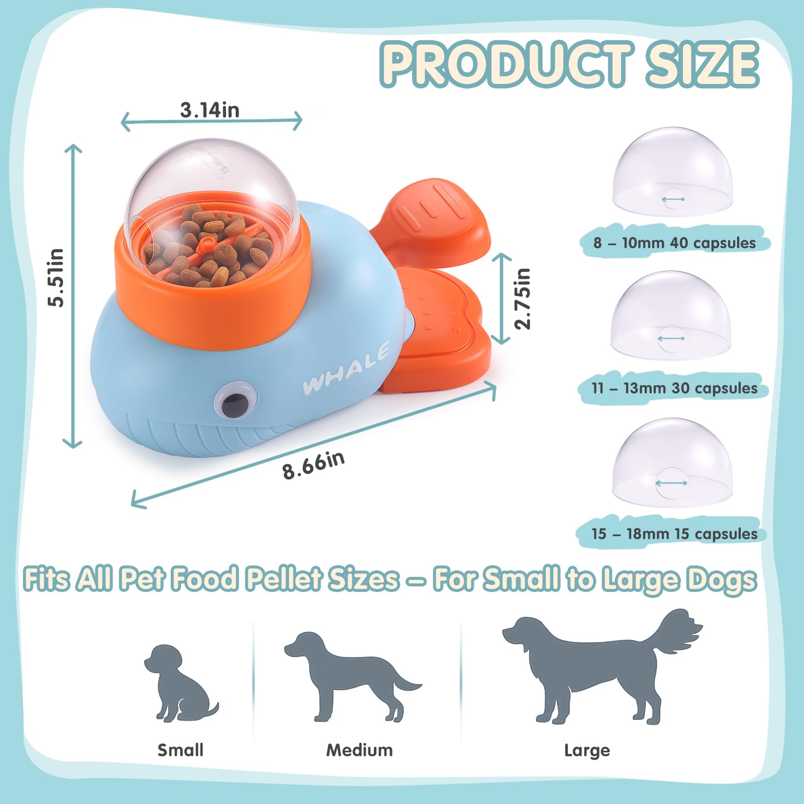 Star&Mi détail du tambour interne pour distribution contrôlée des friandises