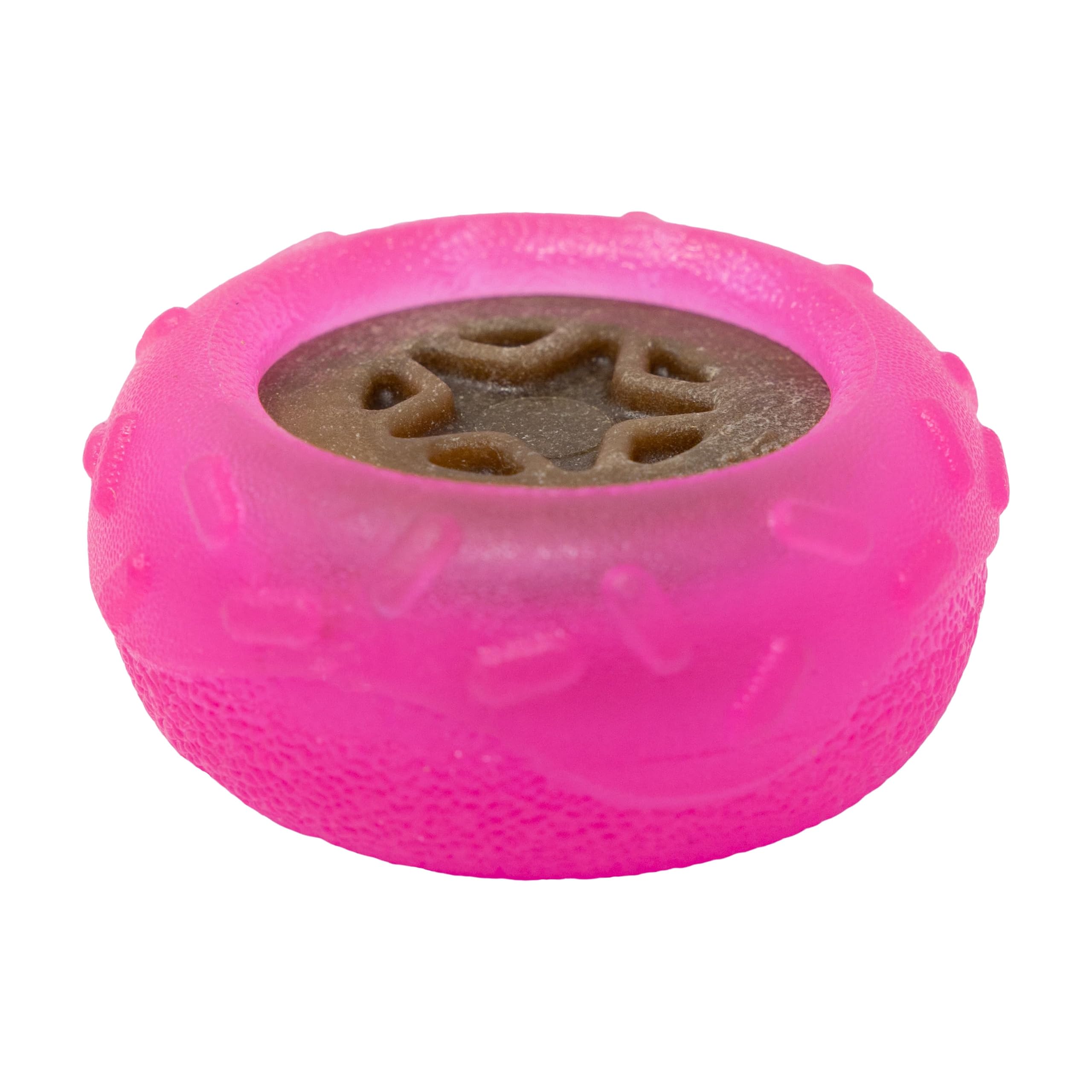 Starmark Donut face avant et emballage montrant le jouet robuste