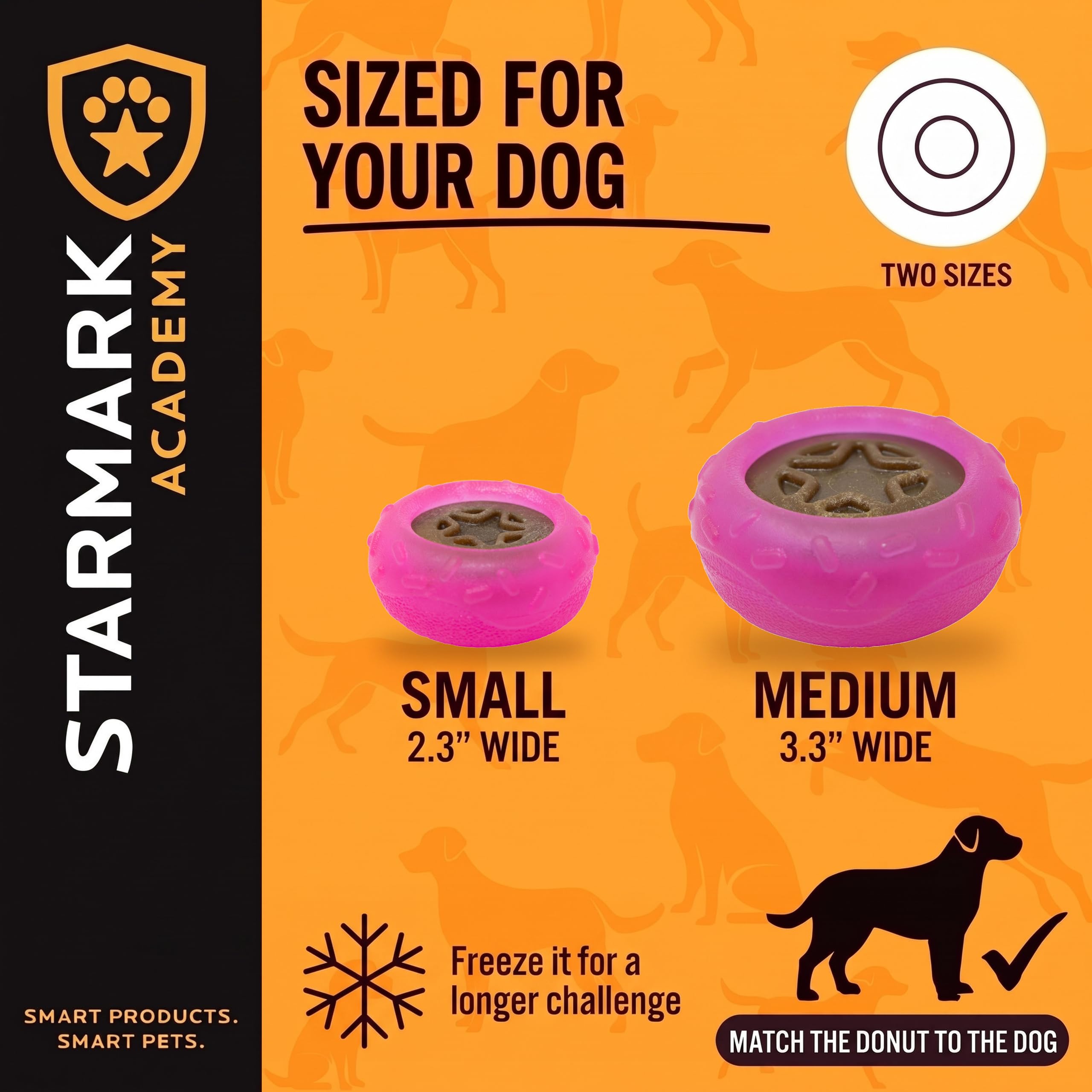 Scène salon montrant Starmark Donut favorisant jeu calme et occupation