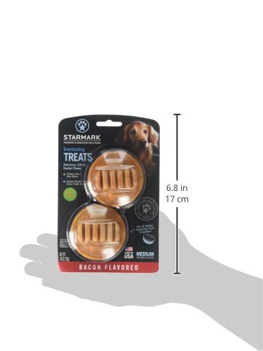 Starmark chien mâchouillant la friandise pour stimulation mentale et mastication