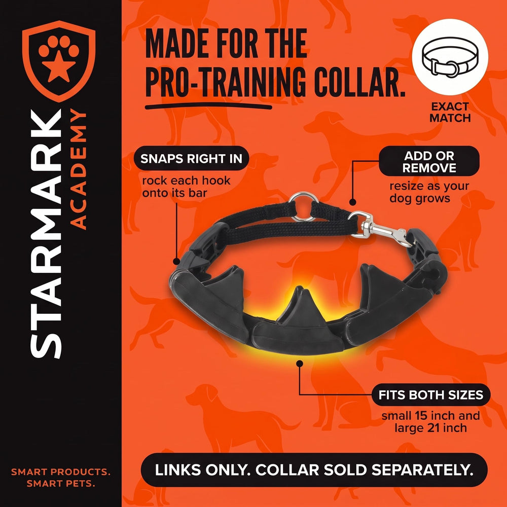 Starmark maillons en séance d'entraînement montrant contrôle doux et efficace