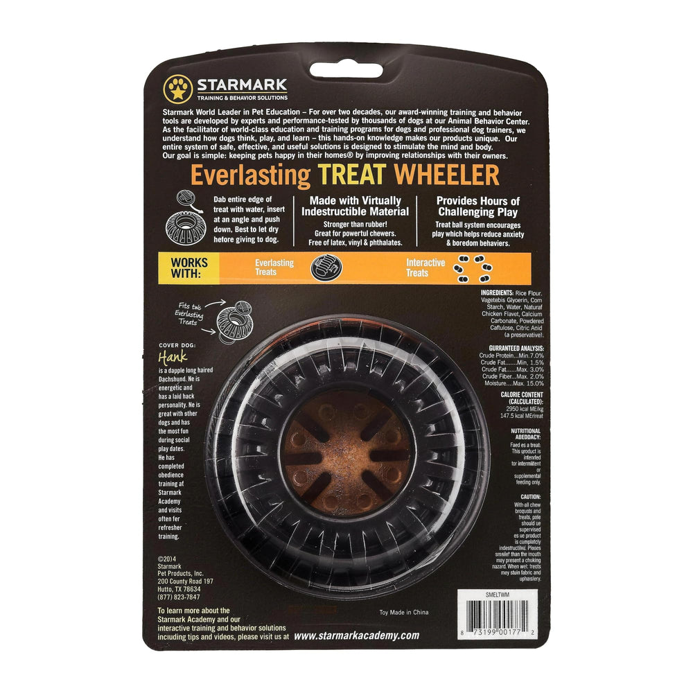 Starmark Wheeler avec Everlasting Treat inséré pour stimulation et récompense