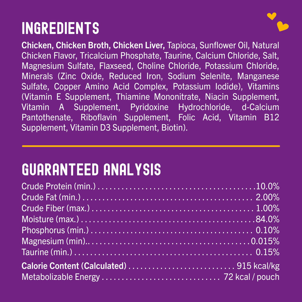 Stella & Chewy's comparaison taille avec main pour portion contrôlée