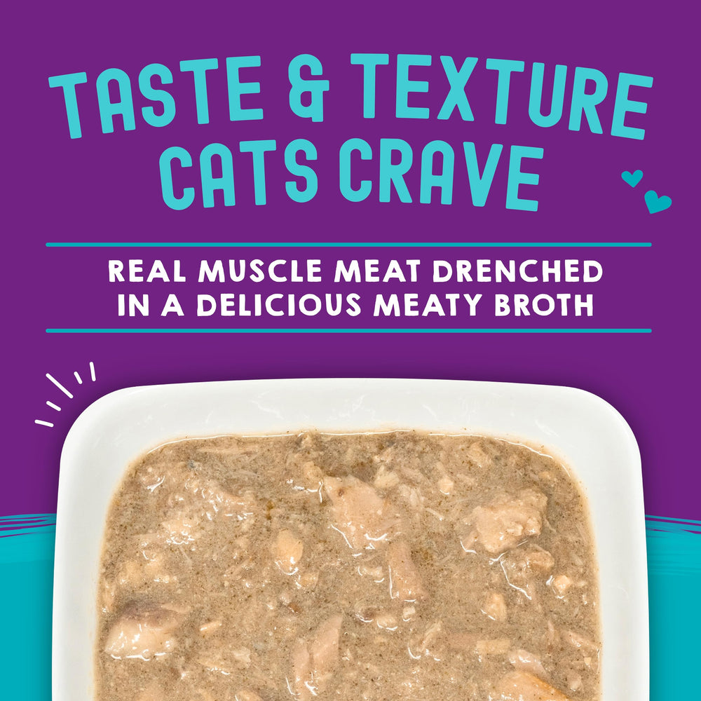 Stella & Chewy's gros plan sur morceaux de viande pour satiété et mastication