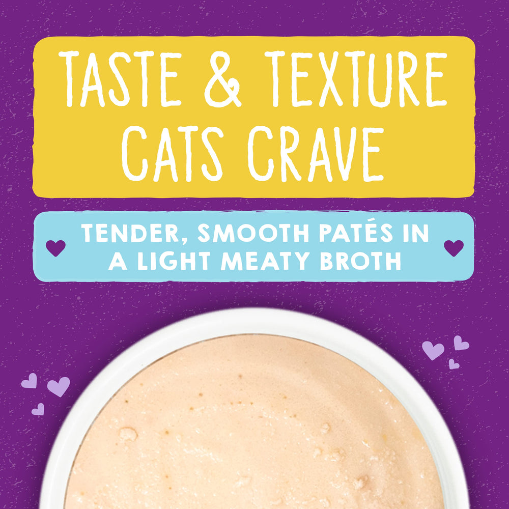 Stella & Chewy's gros plan sur la texture lisse de la pâté, appétence accrue