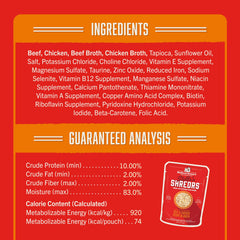 Stella & Chewy's sachet versé sur croquettes pour rehausser goût