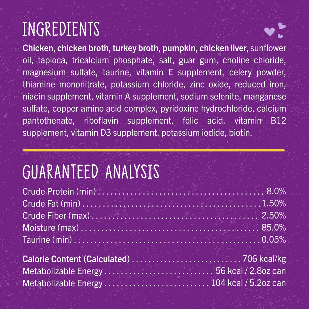 Stella & Chewy's boîte ouverte montrant les morceaux en bouillon prêts à servir