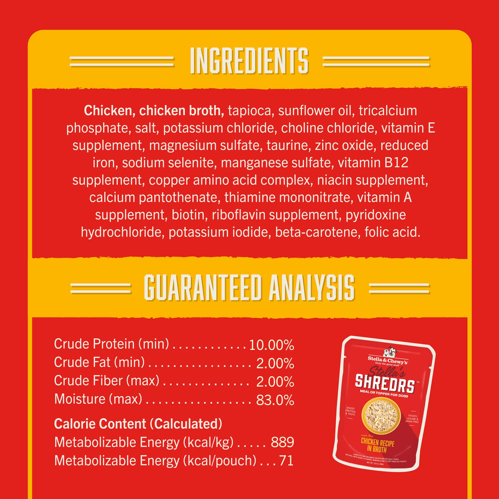 Stella & Chewy's gamelle dressée sur table, repas complet et pratique