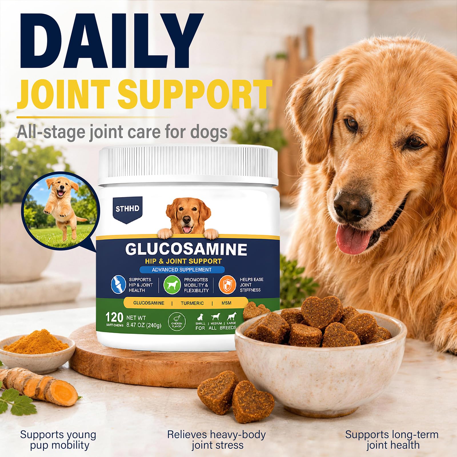 STHHD gros plan texture du chew pour appétence et facilité mâchoire