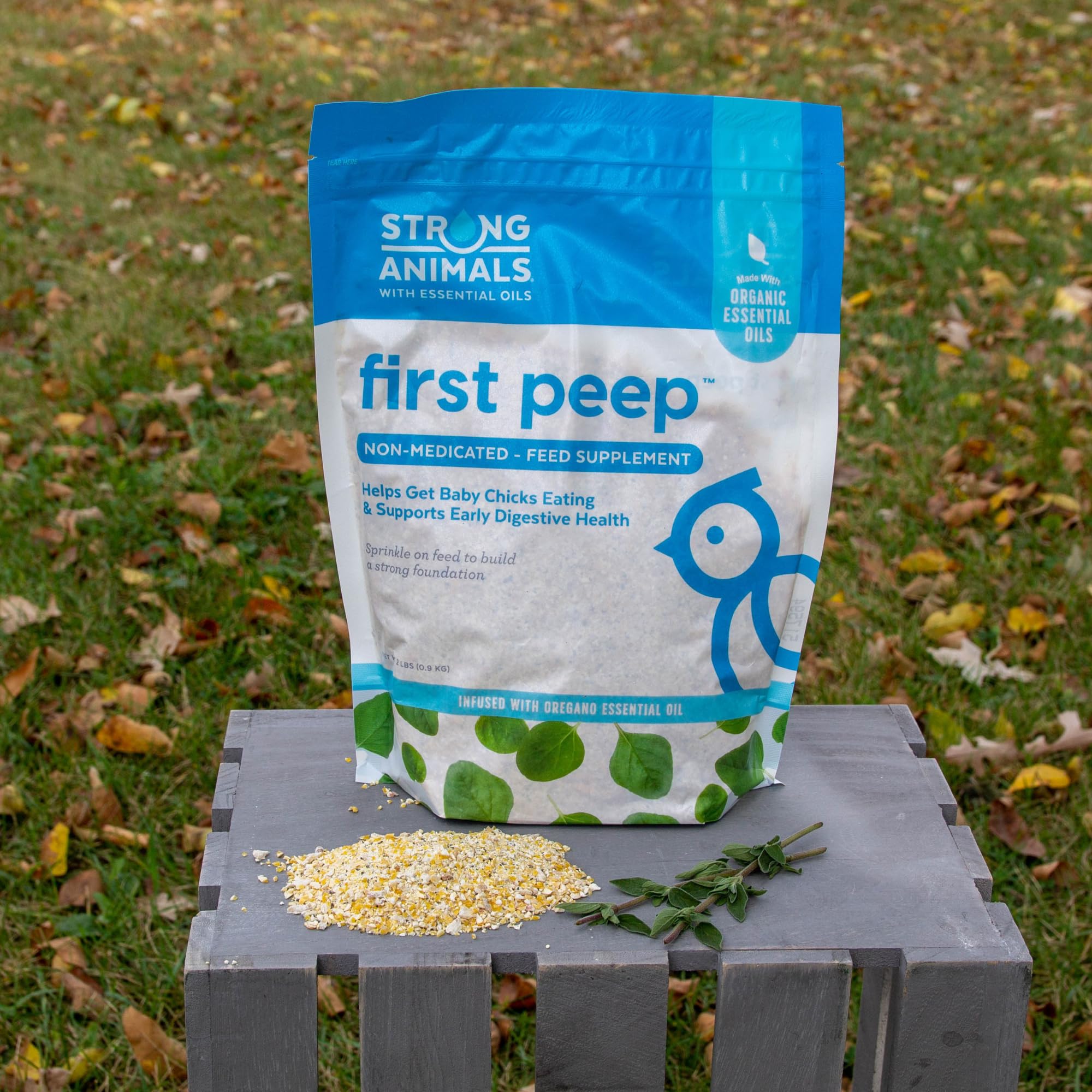 Poche refermable Strong Animals 2 lb, conservation pratique et protection contre l'humidité