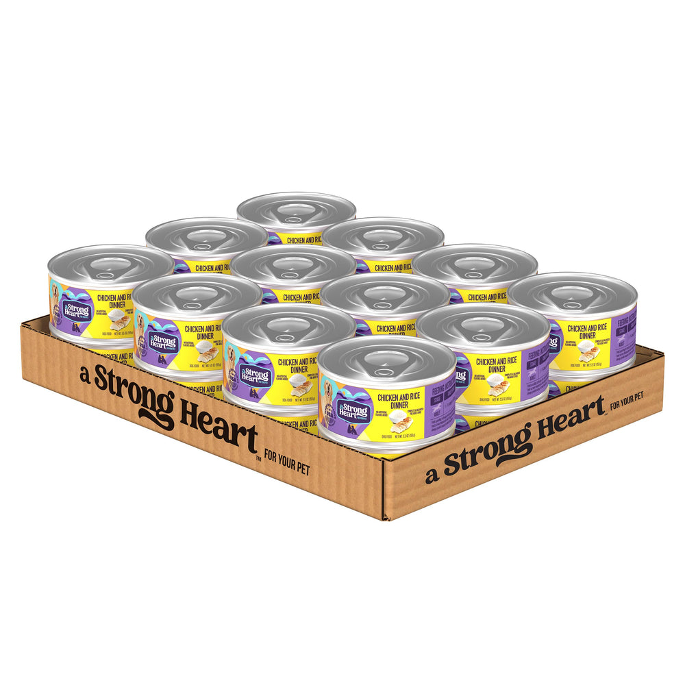 Strongheart face avant de la boîte montrant la marque et l'information produit