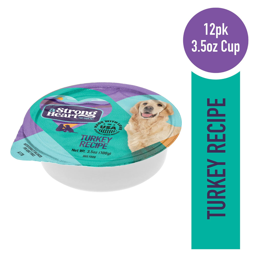 Strongheart cup ouverte texture loaf lisse facile à mâcher pour chiens