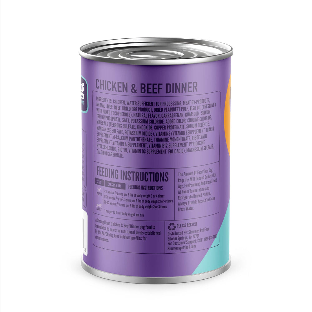 Strongheart zoom sur le bouillon riche offrant hydratation et goût