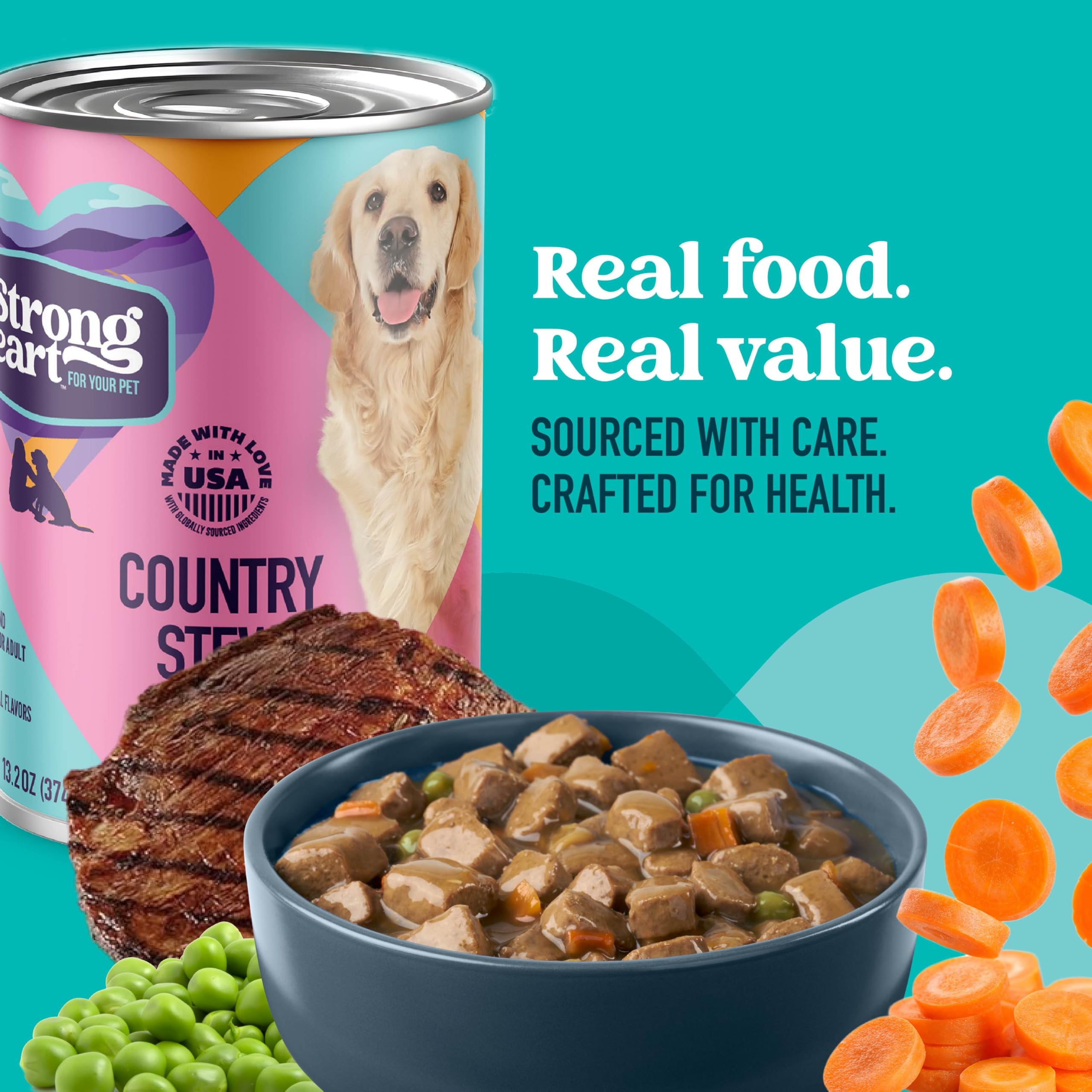 Strongheart bouillon sur cuillère montrant hydratation et moelleux