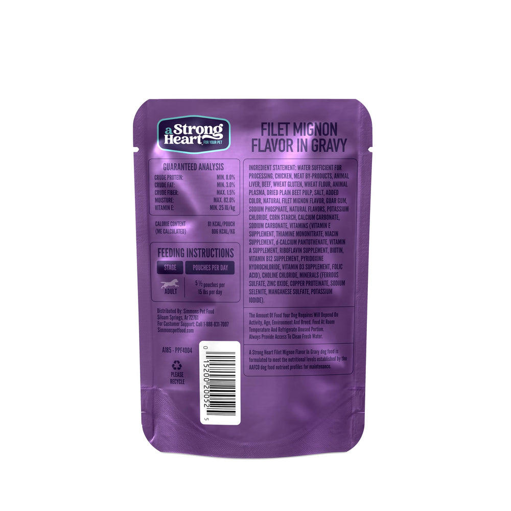 Strongheart sauce gravy brillante illustrant l'hydratation et le goût