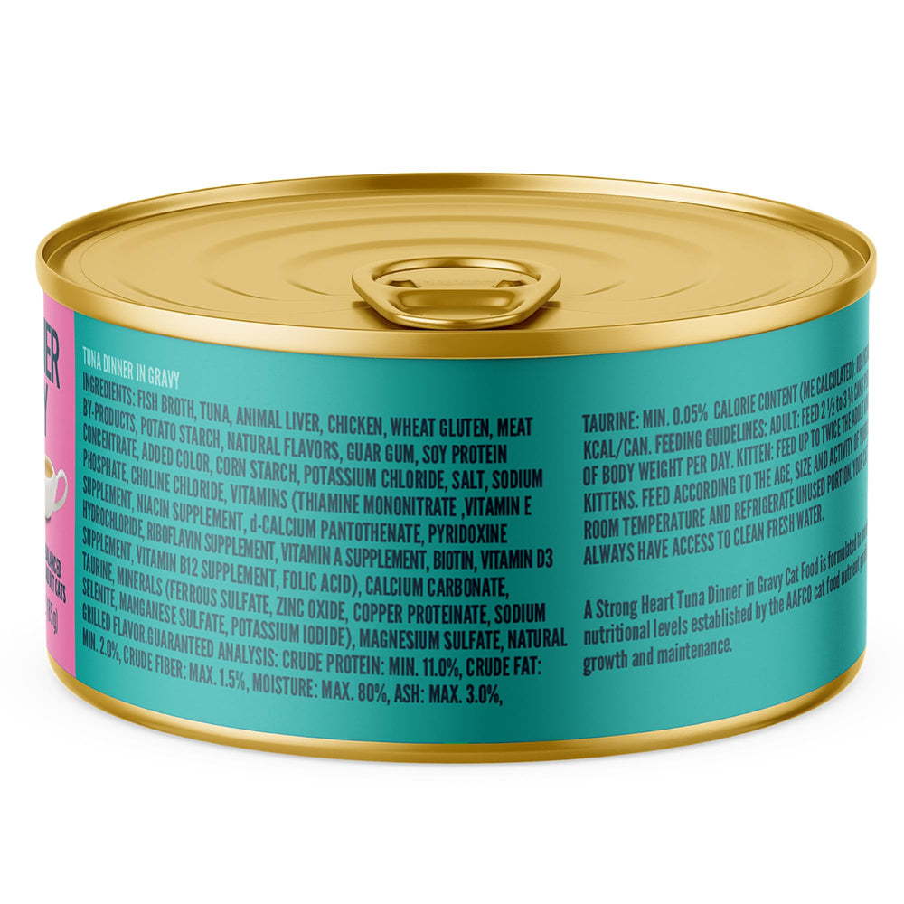 Strongheart sauce nappante dans la conserve illustrant hydratation et saveur