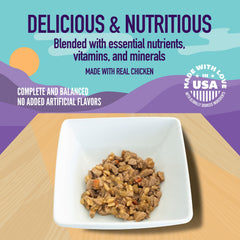 Strongheart texture en gravy crémeuse facilitant la prise alimentaire