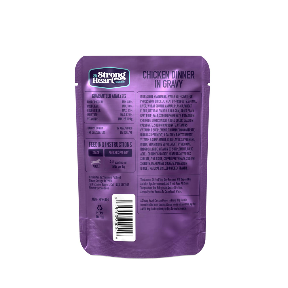 Strongheart texture de la sauce riche apportant saveur et hydratation