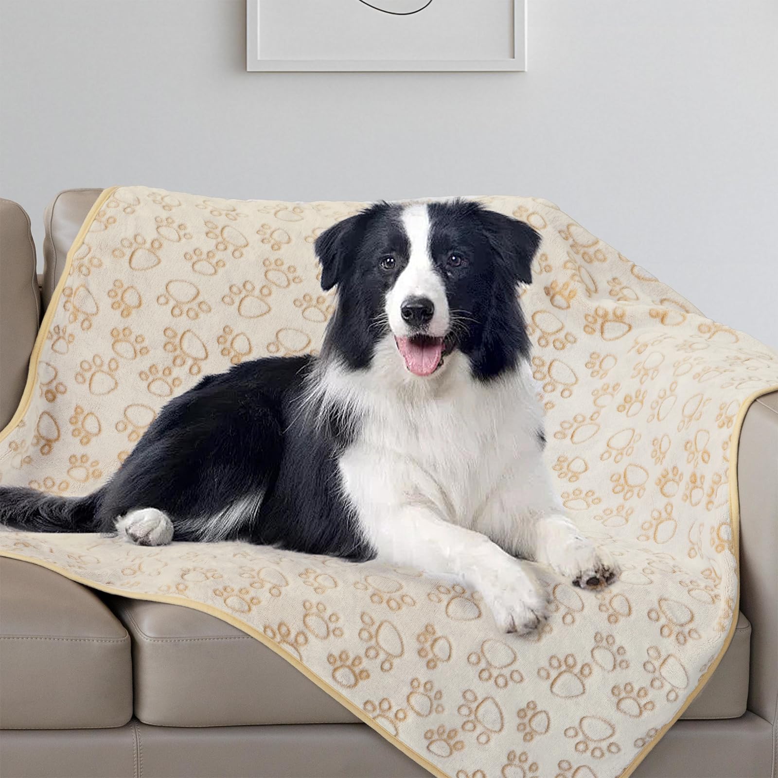 Stuffed couverture avant pliée montrant protection et confort