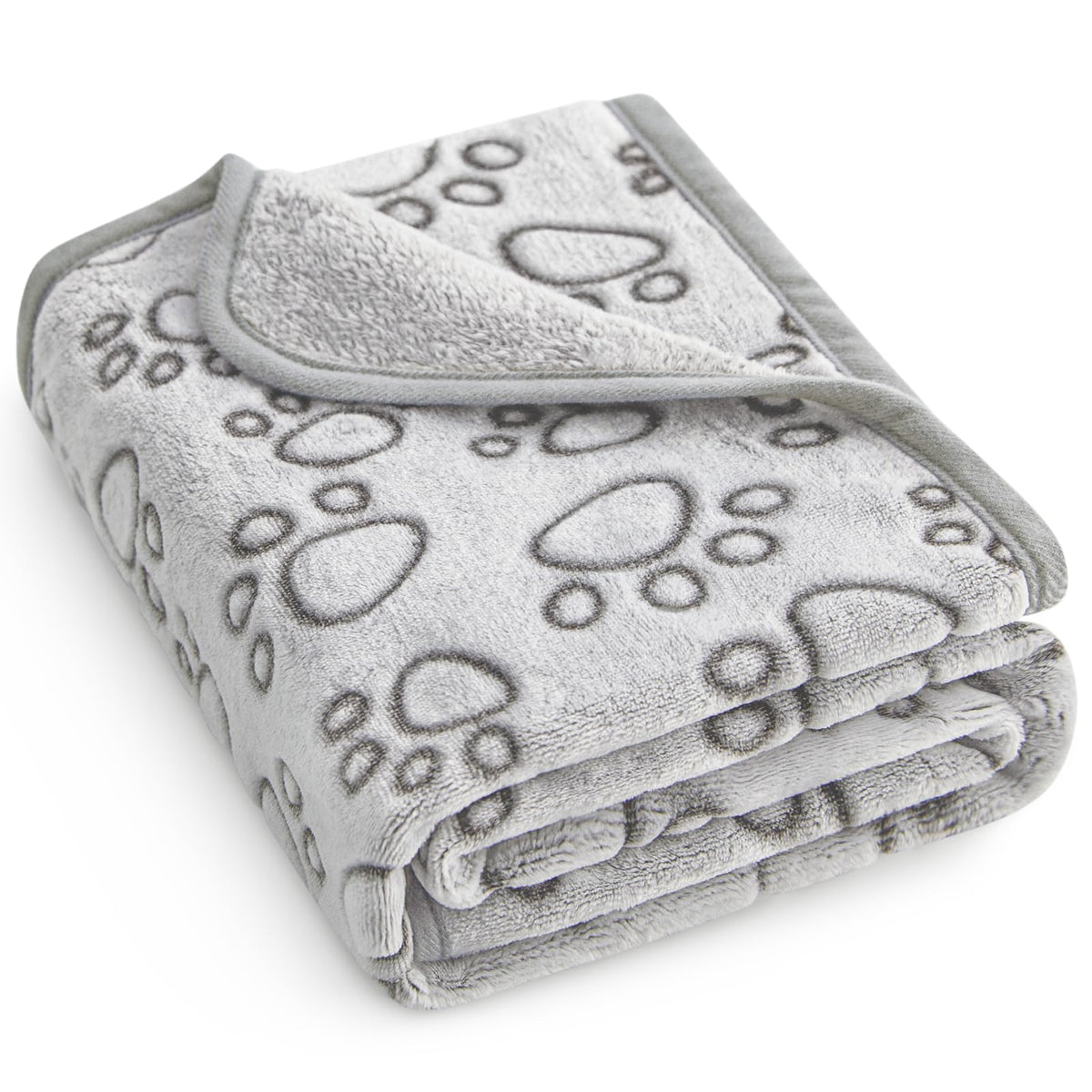 Stuffed couverture avant montrant motif pattes et confort