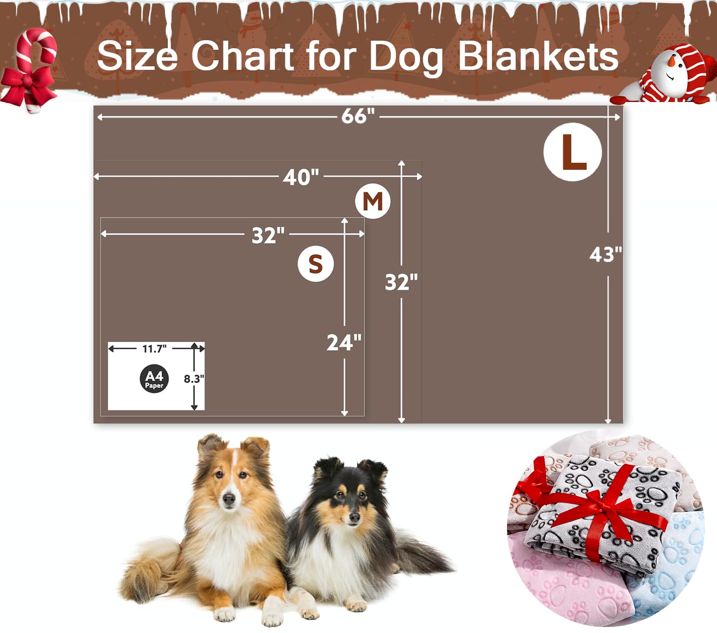 Couverture Stuffed installée dans un panier, sécurise et réchauffe l’animal