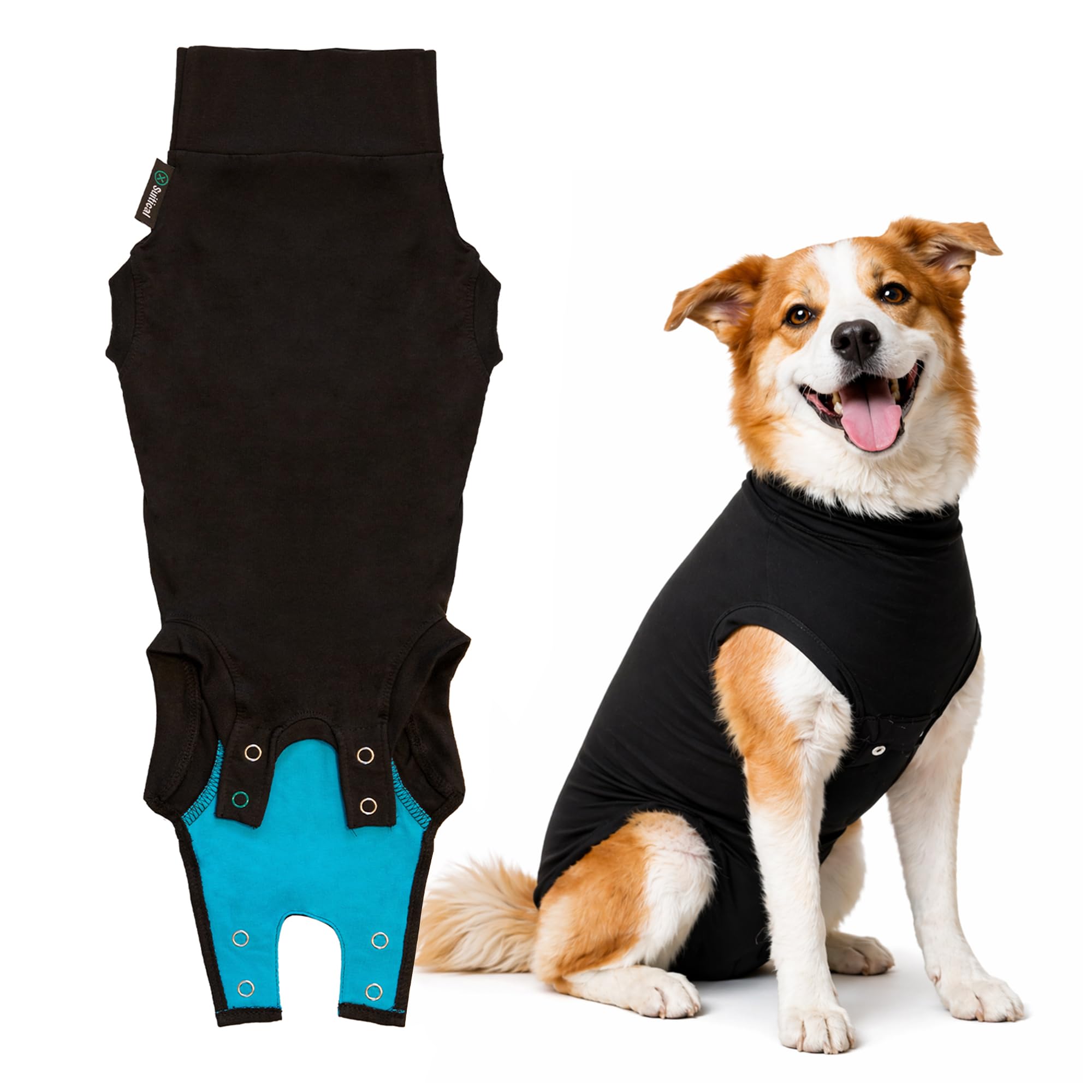 Suitical vue avant pliée montrant coupe et design, protection confortable