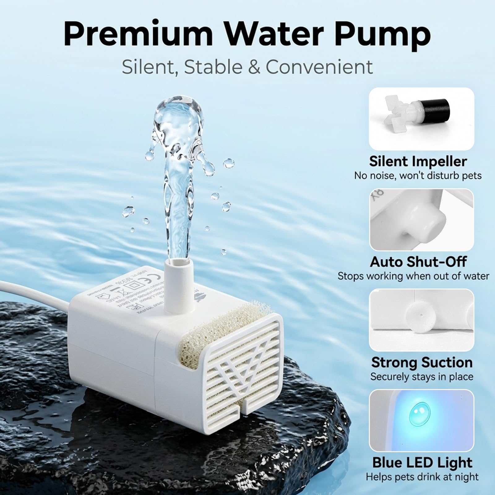 SUKIPAW JY-830 câble 5V en détail garantissant fonctionnement basse tension sûr