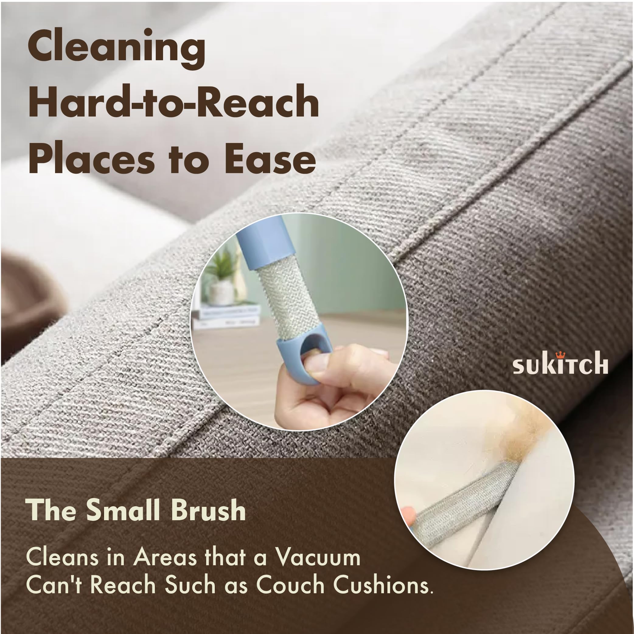 sukitch brosse rangée proprement montrant rangement compact et hygiénique