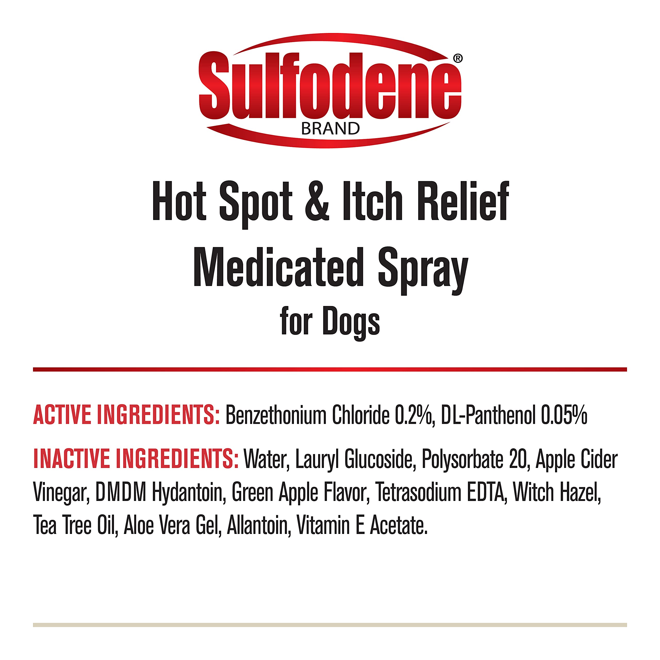 Sulfodene étiquette lisible avec conseils d’utilisation clairs