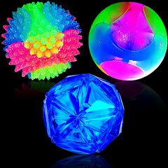 Sumind balle rhombus visible de face pour un jeu lumineux sûr