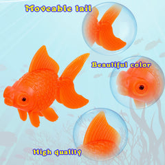 Poissons Sumind flottant dans un aquarium, apporte mouvement et couleur