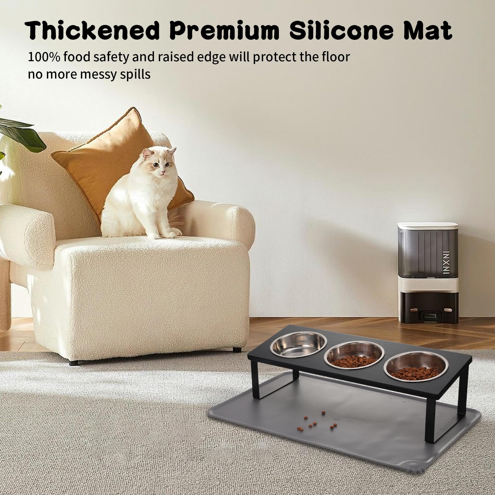 Summark support bois incliné 15 degrés, maintien ergonomique pour la nuque