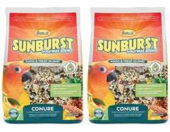 Sunburst emballage avant montrant marque et bénéfices naturels