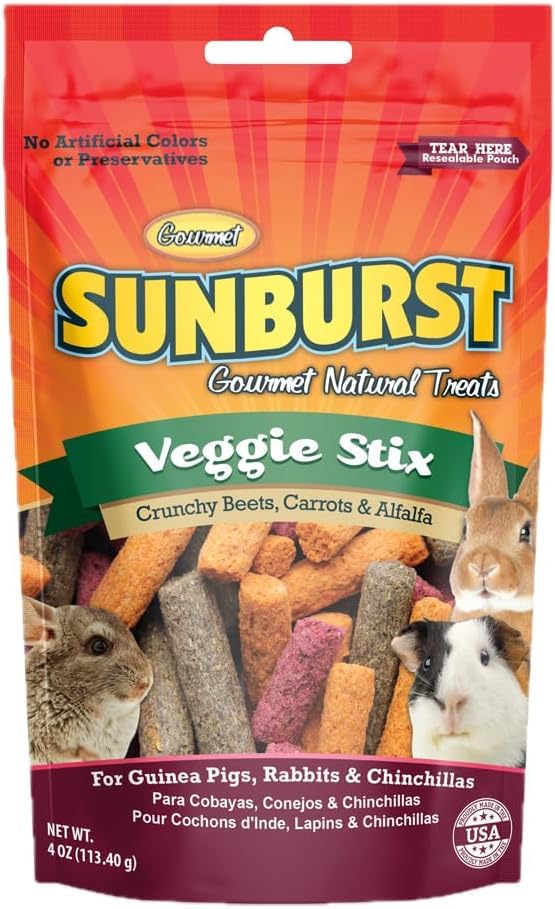 Sunburst Veggie Stix gros plan sur la texture croquante bénéfice mastication