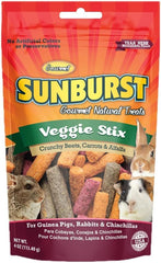 Sunburst Veggie Stix gros plan sur la texture croquante bénéfice mastication