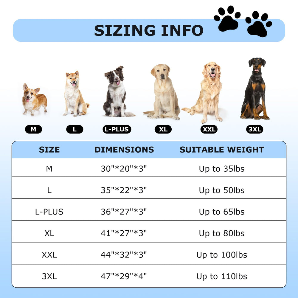 Sunheir comparaison taille indiquant comment mesurer pour un bon ajustement