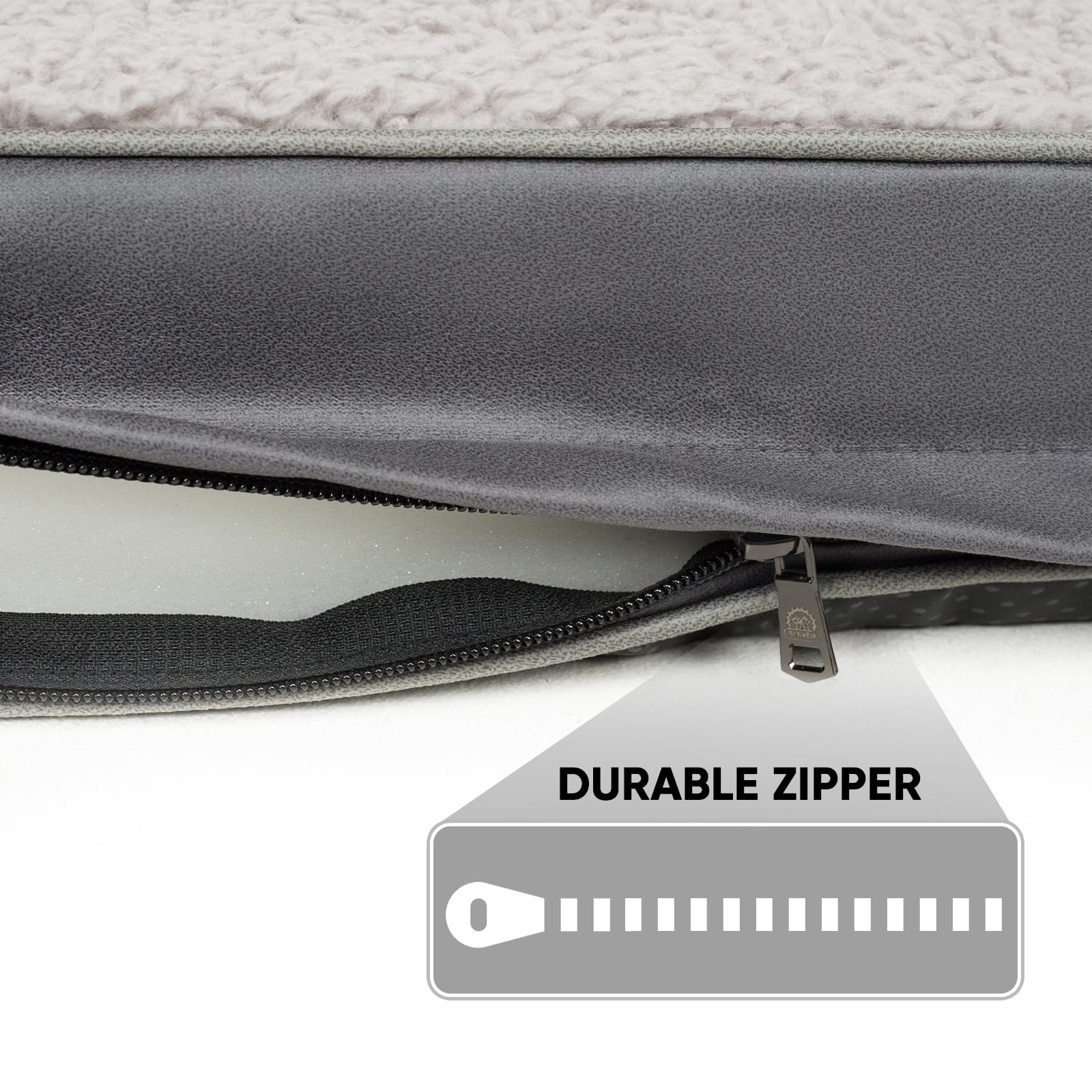 Sunheir coupe transversale montrant couche imperméable contre fuites